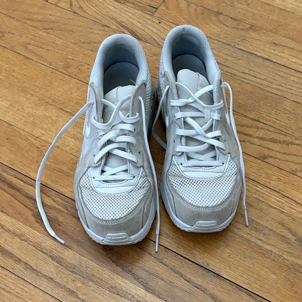 Nike Air Max White Cream Sneakers